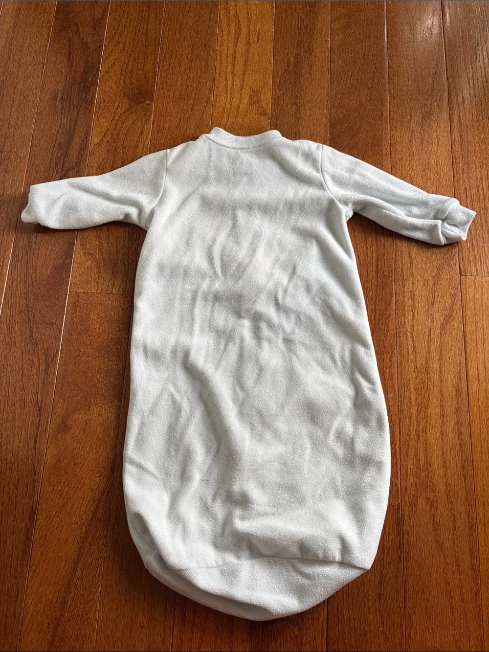 Carter's Light Gray Sleep Sack Pajamas with Safari Animal Appliqué